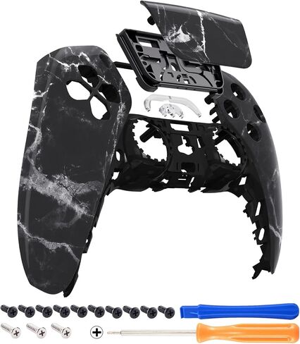 eXtremeRate Stars Explorer Front Housing Shell with Touchpad Compatible with ps5 Controller BDM-010 BDM-020 BDM-030 BDM-040, DIY Replacement Shell Custom Touch Pad Cover Compatible with ps5 Controller in Saudi Arabia