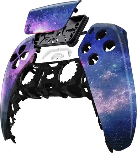 eXtremeRate Stars Explorer Front Housing Shell with Touchpad Compatible with ps5 Controller BDM-010 BDM-020 BDM-030 BDM-040, DIY Replacement Shell Custom Touch Pad Cover Compatible with ps5 Controller in Saudi Arabia