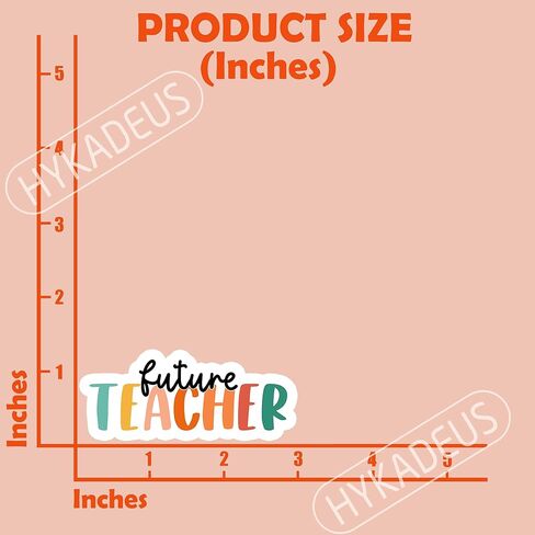 (3 قطع) ملصق للمعلم، ملصق مدرسي مقاوم للماء من الفينيل لتزيين الكتب وأجهزة الكمبيوتر المحمولة والهواتف وزجاجات المياه، هدايا للمعلمين، 3 × 2.5 بوصة in Kuwait