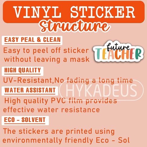 (3 قطع) ملصق للمعلم، ملصق مدرسي مقاوم للماء من الفينيل لتزيين الكتب وأجهزة الكمبيوتر المحمولة والهواتف وزجاجات المياه، هدايا للمعلمين، 3 × 2.5 بوصة in Kuwait