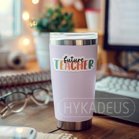 (3 قطع) ملصق للمعلم، ملصق مدرسي مقاوم للماء من الفينيل لتزيين الكتب وأجهزة الكمبيوتر المحمولة والهواتف وزجاجات المياه، هدايا للمعلمين، 3 × 2.5 بوصة in Kuwait