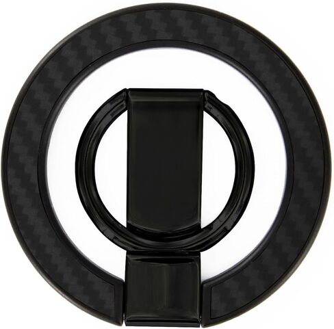 دعامة حلقية مغناطيسية معدنية جديدة دعامة حلقية للهاتف المحمول جديدة لسطح المكتب (ألياف الكربون-1) in Kuwait