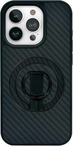 دعامة حلقية مغناطيسية معدنية جديدة دعامة حلقية للهاتف المحمول جديدة لسطح المكتب (ألياف الكربون-1) in Kuwait