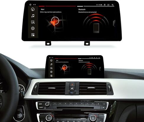 12.3 بوصة Android13 Apple Carplay لسيارات BMW 3 SeriesF30/F31/F34(2013-2017) لسيارات BMW 4 SeriesF32/F33/F36(2013-2017) نظام NBT الأصلي مشغل فيديو للسيارة ملاحة GPS الوسائط المتعددة. in Kuwait