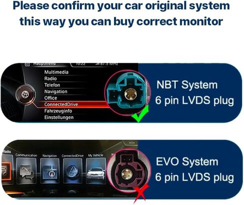 12.3 بوصة Android13 Apple Carplay لسيارات BMW 3 SeriesF30/F31/F34(2013-2017) لسيارات BMW 4 SeriesF32/F33/F36(2013-2017) نظام NBT الأصلي مشغل فيديو للسيارة ملاحة GPS الوسائط المتعددة. in Kuwait