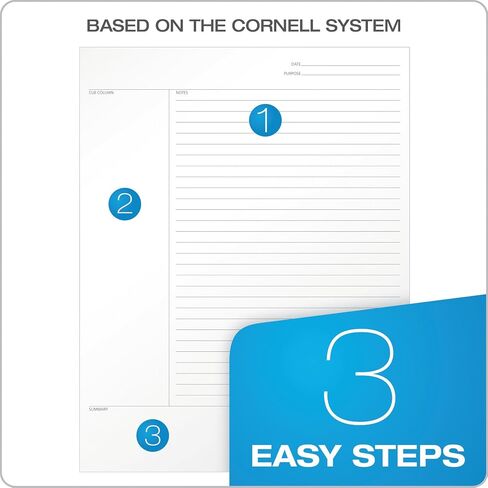 لوحة كتابة Tops Oxford FocusNotes، 8-1/2 بوصة × 11-3/4 بوصة، 50 ورقة (77103) in Kuwait