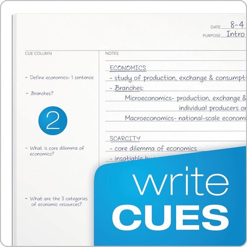 لوحة كتابة Tops Oxford FocusNotes، 8-1/2 بوصة × 11-3/4 بوصة، 50 ورقة (77103) in Kuwait