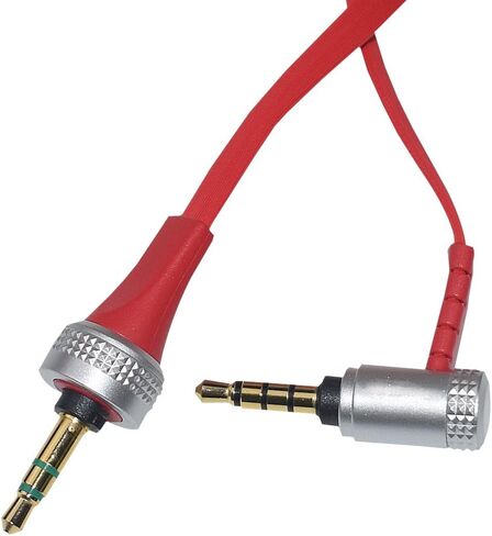 Sqrmekoko Inline Mic Volume Control Aux Audio Cable Compatible with Sony MDR-X10 MDR-XB920 MDR-X910 Headphones (Grey) in Kuwait