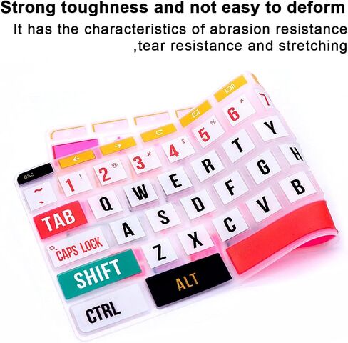 Creative Font English Keyboard Cover for HP Chromebook 11.6 & 14 Inch in Kuwait