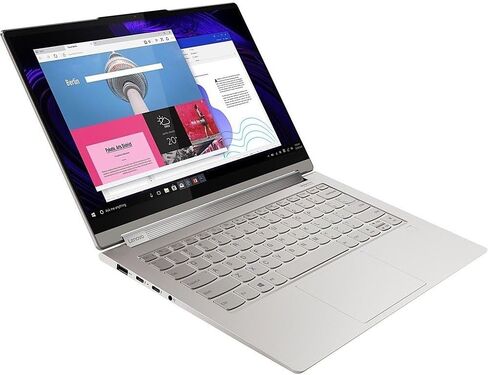 لاب توب لينوفو يوجا 9 2 في 1 2024، شاشة لمس 14 بوصة 4K UHD IPS، انتل i7-1195G7 4-Core، Iris Xe، 16 جيجا LPDDR4 2 تيرابايت SSD، لوحة مفاتيح بإضاءة خلفية، Thunderbolt 4، بصمة الإصبع، Wi-Fi 6، Win11 Home، وحدة تخزين USB سعة 32 جيجابايت in Saudi Arabia