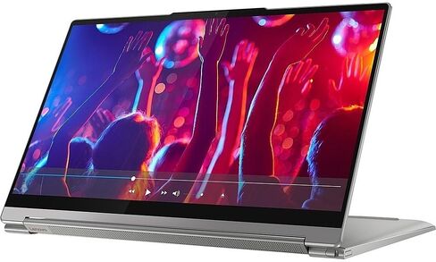 لاب توب لينوفو يوجا 9 2 في 1 2024، شاشة لمس 14 بوصة 4K UHD IPS، انتل i7-1195G7 4-Core، Iris Xe، 16 جيجا LPDDR4 2 تيرابايت SSD، لوحة مفاتيح بإضاءة خلفية، Thunderbolt 4، بصمة الإصبع، Wi-Fi 6، Win11 Home، وحدة تخزين USB سعة 32 جيجابايت in Saudi Arabia