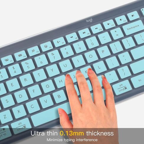 غطاء لوحة المفاتيح للوحة المفاتيح اللاسلكية Logitech Signature Slim K950، غطاء حماية لوحة المفاتيح اللاسلكية Logitech Signature Slim K955، ملحقات Logitech MK955 K950، أسود in Kuwait