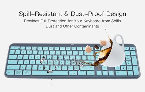 غطاء لوحة المفاتيح للوحة المفاتيح اللاسلكية Logitech Signature Slim K950، غطاء حماية لوحة المفاتيح اللاسلكية Logitech Signature Slim K955، ملحقات Logitech MK955 K950، أسود in Kuwait