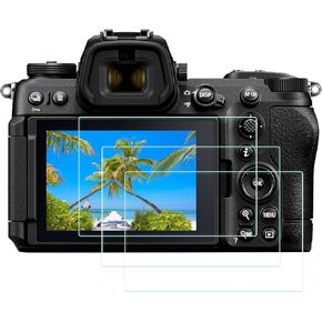PCTC 3 Packs Z6III Screen Protector for Nikon Z6 III Camera, Ultra-clear 0.3mm 9H Hardness Tempered Glass Screen Protector Anti-Scrach Anti-Fingerprint