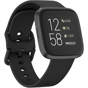 AK Sport Bands Compatible with Fitbit Versa 2 / Versa/Versa Lite/Versa SE, Classic Soft Replacement Wristbands for Smart Watch Women Men