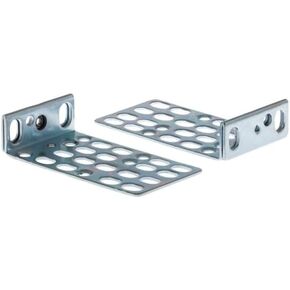 Rack Mount Kit Compatible with Cisco 1900/2900XL/3500XL Series, Cisco 1760 Router/Cisco Fasthub 100/200 Series Switch, STK-RACKMOUNT-1RU Compatible, Includes 2 Brackets and Screws