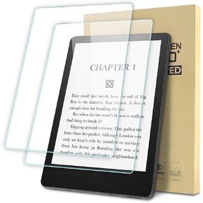 3-Pack Screen Protector Compatible with Kindle Paperwhite 6.8"/Kids 6.8"/ Signature Edition 6.8"(11th Generation 2021), Tempered Glass Clear Film, Anti-Scratch, 9H Hardness, Easy Installation