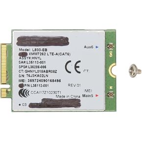 ASHATA L830 EB 4G Module Network Card, M.2 Network Card for HP 640 650 G5 840 846 850 G6 X360 830 4G LTE Network Card Module Adapters 300Mbps for PC Laptops