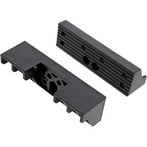 DCT Wide Jaw Clamping Set - 2pc Vice Jaws Multi-Purpose for Woodworking 4in Non-Marring Soft Bench Clamp Jaw Protectors