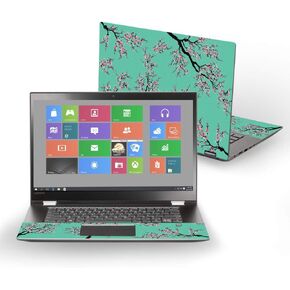 MightySkins Skin Compatible with Lenovo Flex 5 14" (2017) - Cherry Blossom Tree | Protective, Durable, and Unique Vinyl Decal wrap Cover | Easy to Apply, Remove, and Change Styles | Made in The USA