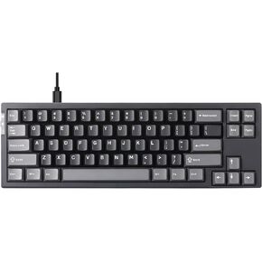 YUNZII RT68 Rapid Trigger Gaming Keyboard,Hall Effect Magnetic Switch 68-Key Wired RGB Keyboard,Gasket Mount Hot Swapped Keyboard, Adjustable Actuation TKL Mechanical Keyboard (Black, Outemu Switch)