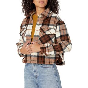 [BLANKNYC] Womens Cropped ShacketShacket