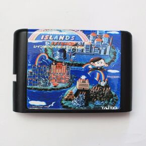 Rainbow Islands 16 Bit MD Game Card For Sega Megadrive Genesis Video Game Console Cartridge