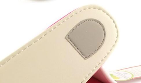 شبشب غرفة قطني من Bandal & Neoul Kitty بمقدمة مغلقة - تصميم Apple رائع - نعل مطاطي غير زلق - in Kuwait