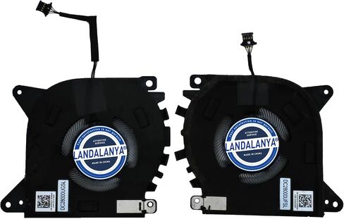 Replacement New Laptop Cooling Fan for DELL Alienware X15 R1 X15 R2 Series 02H5HD 07M2CV EG50050S1-CI10-S9A EG50050S1-CI00-S9A DC5V Fan in Saudi Arabia