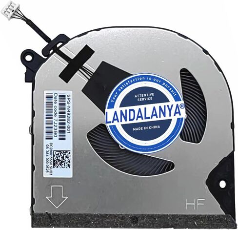 New CPU and GPU Cooling Fan for HP Envy X360 15-FE 15-FH 15-FE0013DX 15-FE0053DX 15-FE0010CA 15-FE0017CA 15-FE0073DX N49282-001 EG50050S1-CM50-S9A N47948-001 EG50050S1-CM60-S9A DC5V 2.5W in Saudi Arabia