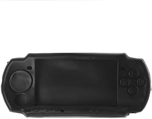 Silicone Protective Cover for PSP 2000 3000 Console Soft Travel Protector Skin Case (Black) in Saudi Arabia