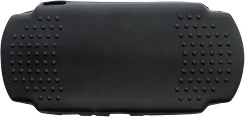 Silicone Protective Cover for PSP 2000 3000 Console Soft Travel Protector Skin Case (Black) in Saudi Arabia