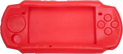 Silicone Protective Cover for PSP 2000 3000 Console Soft Travel Protector Skin Case (Black) in Saudi Arabia