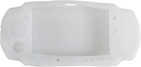Silicone Protective Cover for PSP 2000 3000 Console Soft Travel Protector Skin Case (Black) in Saudi Arabia
