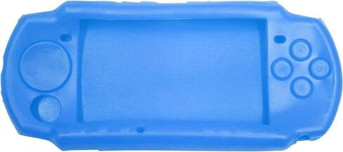 Silicone Protective Cover for PSP 2000 3000 Console Soft Travel Protector Skin Case (Black) in Saudi Arabia