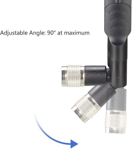 هوائي GSM LTE عالي الكسب 5dBi 3G 4G 780-960/1710-2700 MH z، TNC ذكر موصل قابل للطي تصميم نوع المجداف لجهاز GSM/GPRS in Kuwait