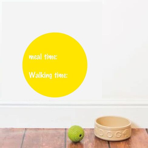 10 قطع ذاتية اللصق مقاس 11.8 × 11.8 بوصة، ملصقات ملصقات بنقاط دائرية جافة للمسح لغرفة الطفل ورياض الأطفال ورسومات تعليم الرسم على السبورة السوداء - ورق اتصال سبورة الطباشير (أصفر داكن) in Kuwait