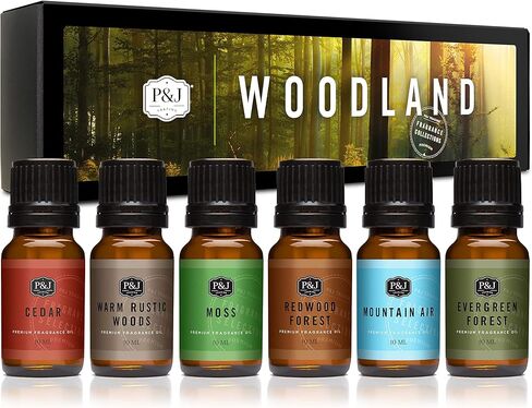 P&J Trading Fragrance Oil Garden Set | Candle Scents for Candle Making, Freshie Scents, Soap Making Supplies, Diffuser Oil Scents in Saudi Arabia