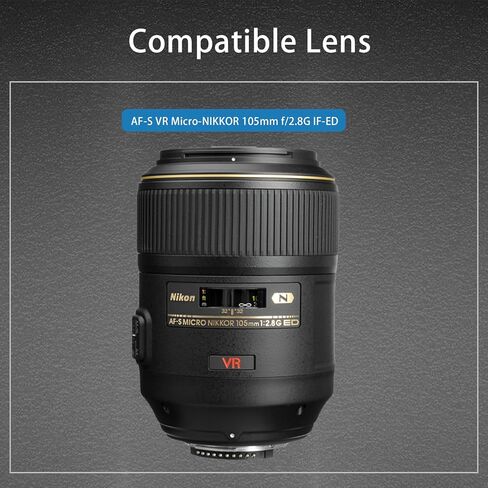 يحل غطاء العدسة HB-38 لكاميرا AF-S VR Micro-Nikkor مقاس 105 مم f/2.8G IF-ED محل غطاء العدسة HB-38 in Kuwait