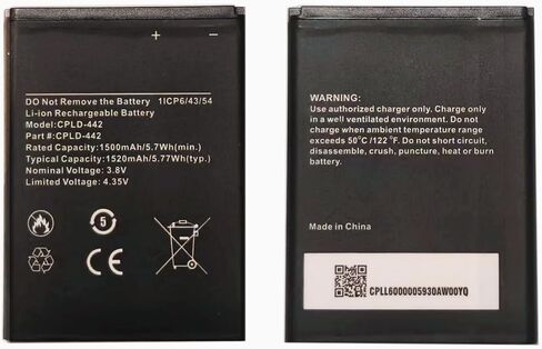 CPLD-442 battery for Coolpad Belleza CP3321AT,Rechargeable 0 Cycle Battery Compatible with Coolpad Belleza CP3321AT in Saudi Arabia
