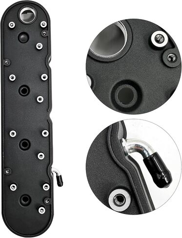 أغطية صمامات الألومنيوم المصقولة مع حوامل ملف وغطاء متوافق مع LS1 LS2 LS3 LS6 LS7 Chevy Small Block V8 293 325 364 376 427 in Kuwait