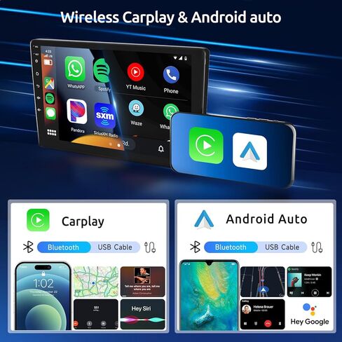2G+64G لسيارة Toyota Prius 2010-2015 Android Car Stereo Radio Carplay Android Auto، Rimoody شاشة لمس 9 بوصة نظام تحديد المواقع GPS بلوتوث FM HiFi WiFi + كاميرا احتياطية AHD in Saudi Arabia