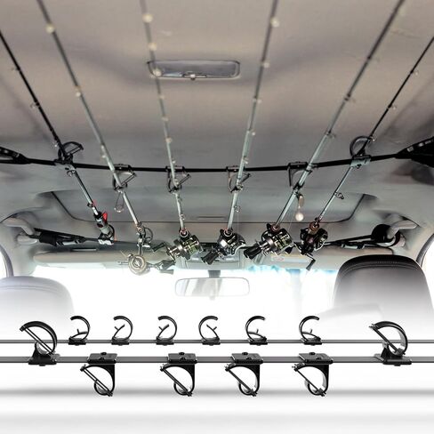 OJYDOIIIY Fishing Rod Rack for Car, Fishing Pole Storage Holder for Vehicle like SUV,Truck,Van in Saudi Arabia
