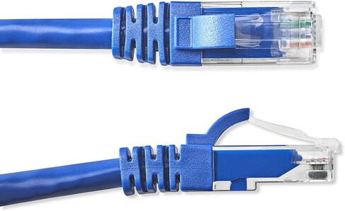 NavePoint Patch Cable, CAT5e, 24AWG/7 * 0.18 MM, 50 Ft, Black in Saudi Arabia