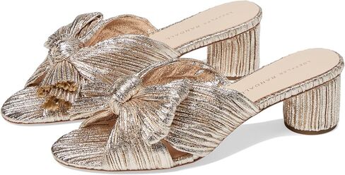 Loeffler Randall Women's Emilia Mule, Champagne, 8.5 Narrow in Saudi Arabia
