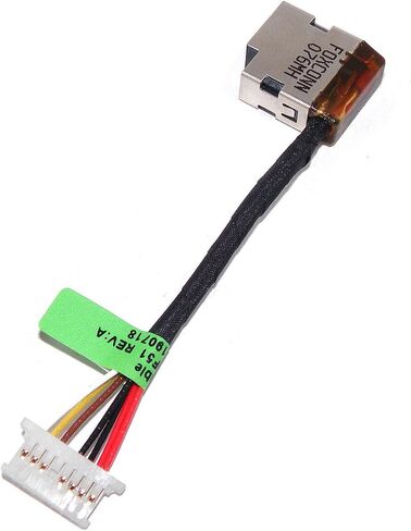 كابل منفذ شحن مقبس الطاقة DC البديل لـ HP 14M-BA 17-by 14-DQ M3-U 15-BK 15-AS 13-S Chromebook 11 G5 799735-S51 799735-F51 799735-Y51 in Saudi Arabia