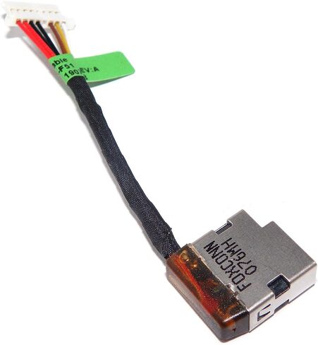 كابل منفذ شحن مقبس الطاقة DC البديل لـ HP 14M-BA 17-by 14-DQ M3-U 15-BK 15-AS 13-S Chromebook 11 G5 799735-S51 799735-F51 799735-Y51 in Saudi Arabia