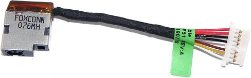 كابل منفذ شحن مقبس الطاقة DC البديل لـ HP 14M-BA 17-by 14-DQ M3-U 15-BK 15-AS 13-S Chromebook 11 G5 799735-S51 799735-F51 799735-Y51 in Saudi Arabia