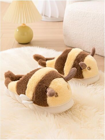 Baiyuruodie Adorable and Fashionable Animal Slippers,Women's slippers ，Non-slip Sole and Warm in Saudi Arabia