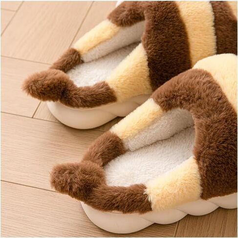 Baiyuruodie Adorable and Fashionable Animal Slippers,Women's slippers ，Non-slip Sole and Warm in Saudi Arabia